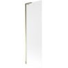 Mexen Next L shower screen 1-wing 60 x 150 cm, frost, gold - 895-060-000-03-30-50