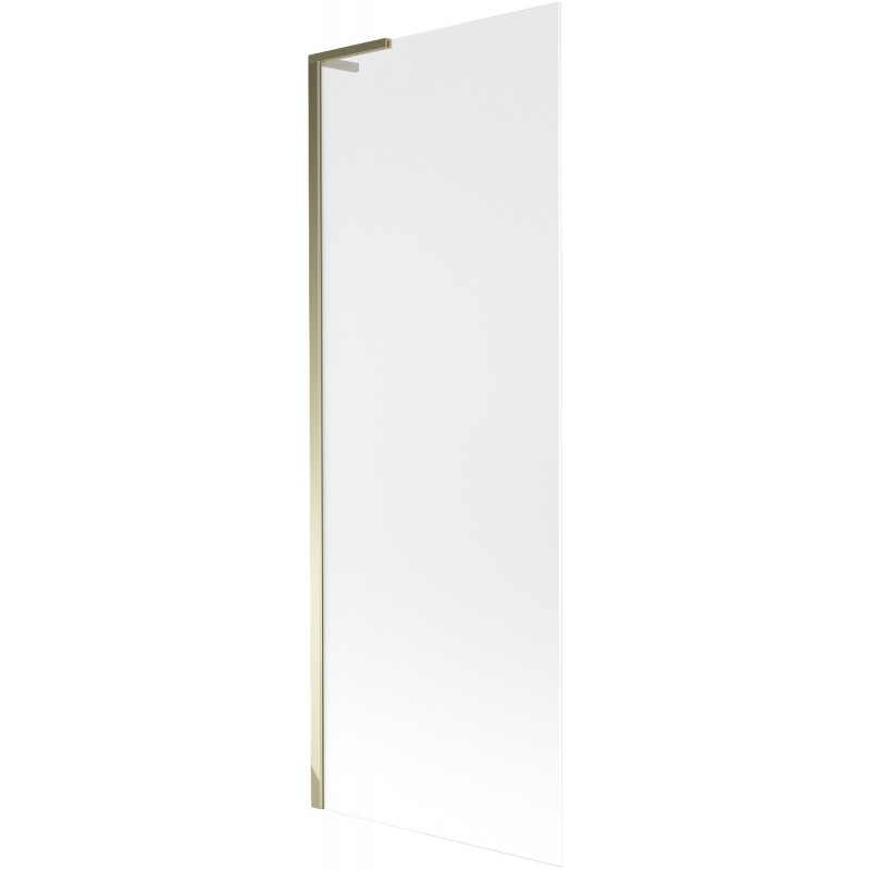 Mexen Next L Bath Screen 1-Panel 70 x 150 cm, Frosted, Gold - 895-070-000-03-30-50