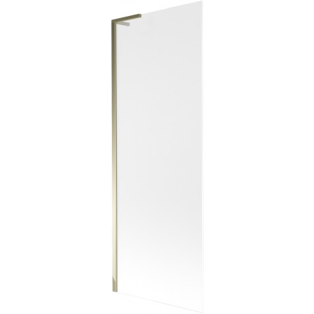 Mexen Next L bath screen, 1-wing 70 x 150 cm, frosted, gold - 895-070-000-03-30-50