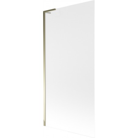 Mexen Next L bathtub screen 1-wing 90 x 150 cm, frosted, gold - 895-090-000-03-30-50
