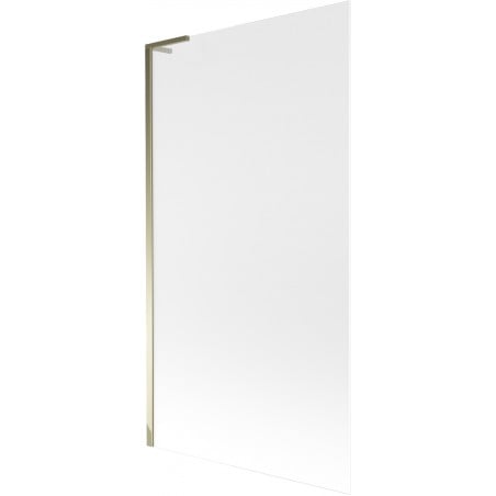 Mexen Next L bath screen 1-wing 100 x 150 cm, frost, gold - 895-100-000-03-30-50