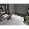 Mexen Next L bathtub screen 1-wing 70 x 150 cm, frost, brushed gold - 895-070-000-03-30-55
