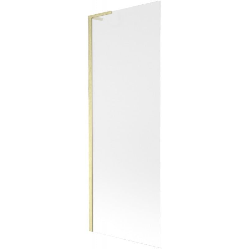 Mexen Next L Bath Screen 1-Panel 70 x 150 cm, Frosted, Brushed Gold - 895-070-000-03-30-55