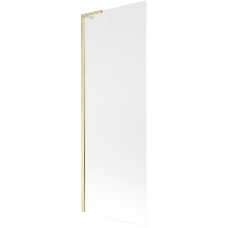 Mexen Next L bathtub screen 1-wing 70 x 150 cm, frost, brushed gold - 895-070-000-03-30-55