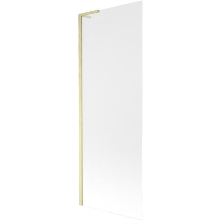 Mexen Next L Bath Screen 1-Panel 70 x 150 cm, Frosted, Brushed Gold - 895-070-000-03-30-55