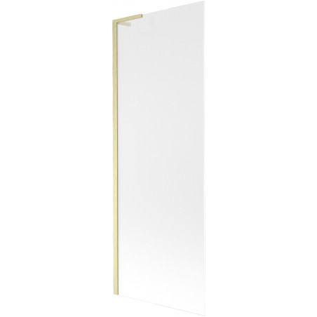 Mexen Next L bathtub screen 1-wing 70 x 150 cm, frost, brushed gold - 895-070-000-03-30-55