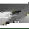 Mexen Next L 1-wing Bathtub Screen 80 x 150 cm, Frosted, Brushed Gold - 895-080-000-03-30-55