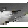 Mexen Next L bathtub screen 1-wing 90 x 150 cm, frost, brushed gold - 895-090-000-03-30-55