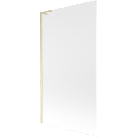Mexen Next L bathtub screen 1-wing 100 x 150 cm, frost, brushed gold - 895-100-000-03-30-55