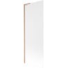 Mexen Next L 1-wing bath screen 70 x 150 cm, frost, brushed copper - 895-070-000-03-30-65