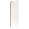 Mexen Next L bath screen 1-wing 70 x 150 cm, frost, brushed copper - 895-070-000-03-30-65