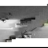 Mexen Next L bath screen single-wing 70 x 150 cm, frost, brushed gun gray - 895-070-000-03-30-66