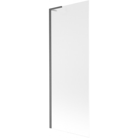 Mexen Next L bath screen single-wing 70 x 150 cm, frost, brushed gun gray - 895-070-000-03-30-66