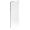 Mexen Next L bath screen single-wing 70 x 150 cm, frost, brushed gun gray - 895-070-000-03-30-66