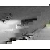 Mexen Next L Bath Screen 1-Panel 100 x 150 cm, Frosted, Gun Gray Brushed - 895-100-000-03-30-66