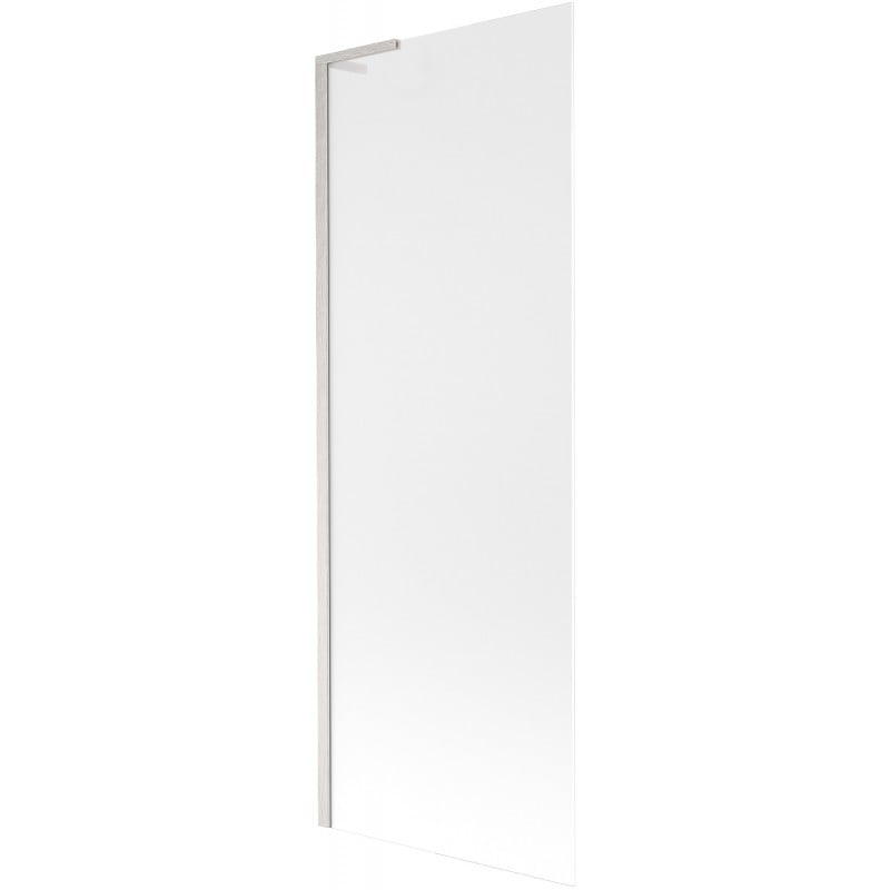 Mexen Next L Bath Screen 1-Panel 70 x 150 cm, Frosted, Brushed Nickel - 895-070-000-03-30-97