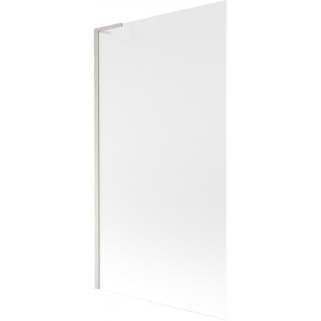 Mexen Next L Bath Screen 1-Panel 100 x 150 cm, Frosted, Brushed Nickel - 895-100-000-03-30-97