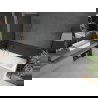 Mexen Next L Bathtub Screen 1-Panel 60 x 150 cm, Graphite, Chrome - 895-060-000-03-40-01
