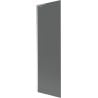 Mexen Next L Bathtub Screen 1-Panel 60 x 150 cm, Graphite, Chrome - 895-060-000-03-40-01