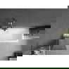 Mexen Next L Bathtub Screen 1-Panel 60 x 150 cm, Graphite, Chrome - 895-060-000-03-40-01
