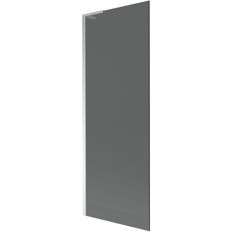Mexen Next L Bathtub Screen 1-Panel 70 x 150 cm, Graphite, Chrome - 895-070-000-03-40-01