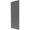 Mexen Next L Bathtub Screen 1-Panel 70 x 150 cm, Graphite, Chrome - 895-070-000-03-40-01