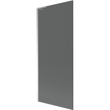 Mexen Next L Bathtub Screen 1-panel 80 x 150 cm, graphite, chrome - 895-080-000-03-40-01