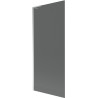 Mexen Next L Bathtub Screen 1-panel 80 x 150 cm, graphite, chrome - 895-080-000-03-40-01