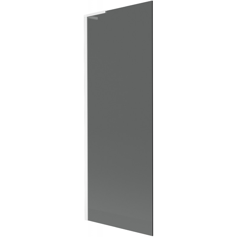 Mexen Next L shower screen 1-wing 70 x 150 cm, graphite, white - 895-070-000-03-40-20