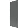 Mexen Next L shower screen 1-wing 70 x 150 cm, graphite, white - 895-070-000-03-40-20