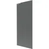 Mexen Next L 1-wing bath screen 80 x 150 cm, graphite, white - 895-080-000-03-40-20