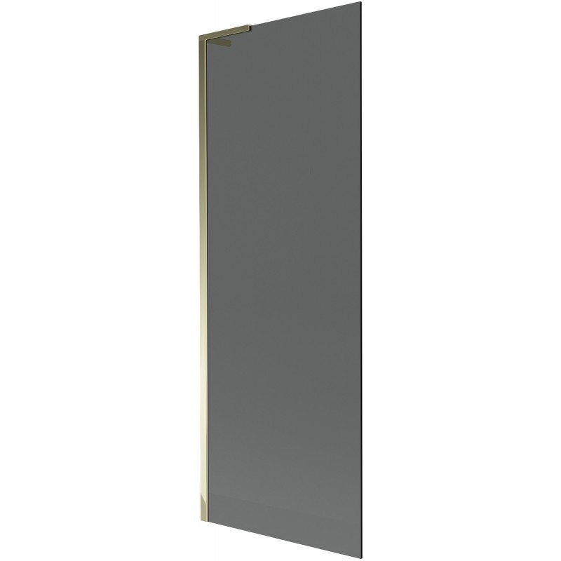 Mexen Next L bathtub screen 1-wing 70 x 150 cm, graphite, gold - 895-070-000-03-40-50