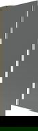 Mexen Next L bathtub screen 1-wing 70 x 150 cm, graphite, gold - 895-070-000-03-40-50