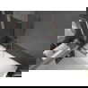 Mexen Next L Bathtub Screen 1-Panel 60 x 150 cm, Graphite, Rose Gold - 895-060-000-03-40-60
