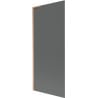 Mexen Next L Bath Screen 1-Panel 80 x 150 cm, Graphite, Brushed Copper - 895-080-000-03-40-65