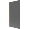 Mexen Next L Bathtub Screen 1-Panel 90 x 150 cm, Graphite, Brushed Copper - 895-090-000-03-40-65