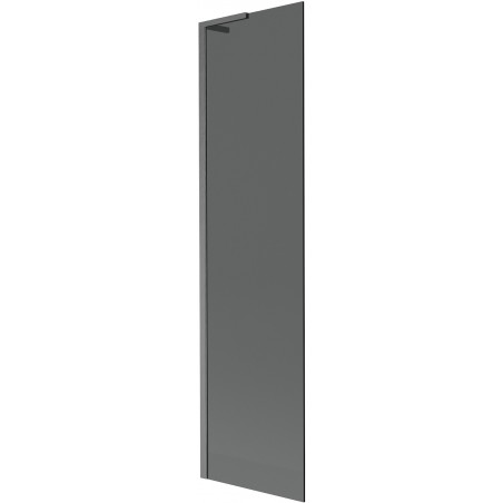 Mexen Next L bathtub screen 1-wing 50 x 150 cm, graphite, brushed gun gray - 895-050-000-03-40-66