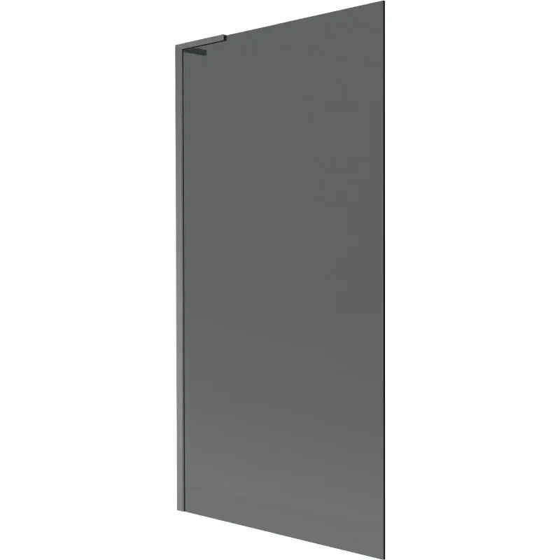 Mexen Next L 1-wing bathtub screen 90 x 150 cm, graphite, brushed gun gray - 895-090-000-03-40-66