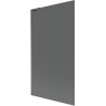 Mexen Next L 1-wing Bathtub Screen 100 x 150 cm, Graphite, Brushed Gun Gray - 895-100-000-03-40-66
