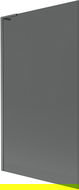 Mexen Next L 1-wing Bathtub Screen 100 x 150 cm, Graphite, Brushed Gun Gray - 895-100-000-03-40-66