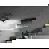 Mexen Next L Bathtub Screen 1-Panel 80 x 150 cm, Graphite, Black - 895-080-000-03-40-70