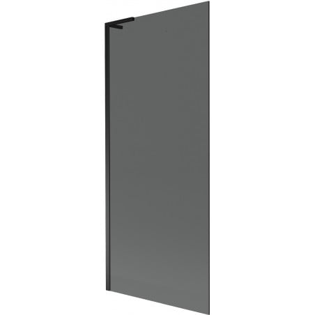 Mexen Next L Bathtub Screen 1-Panel 80 x 150 cm, Graphite, Black - 895-080-000-03-40-70
