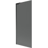 Mexen Next L Bathtub Screen 1-Panel 80 x 150 cm, Graphite, Black - 895-080-000-03-40-70