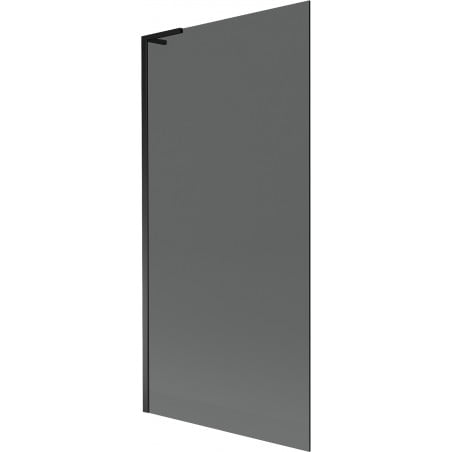 Mexen Next L bath screen 1-wing 90 x 150 cm, graphite, black - 895-090-000-03-40-70