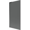 Mexen Next L bath screen 1-wing 90 x 150 cm, graphite, black - 895-090-000-03-40-70