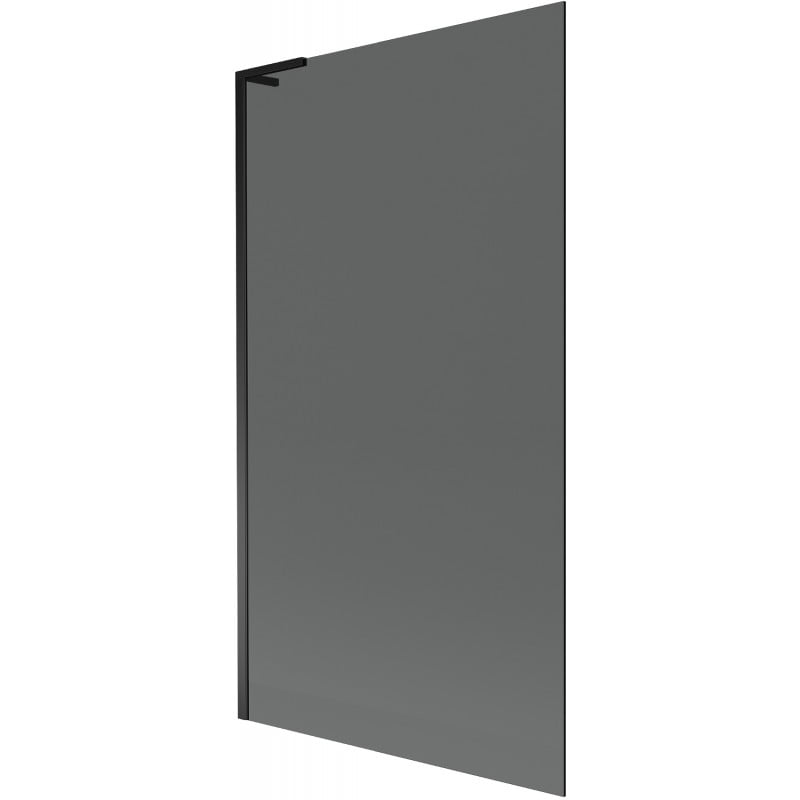 Mexen Next L Bath Screen 1-Wing 100 x 150 cm, Graphite, Black - 895-100-000-03-40-70