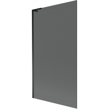 Mexen Next L 1-wing Bathtub Screen 100 x 150 cm, graphite, black - 895-100-000-03-40-70