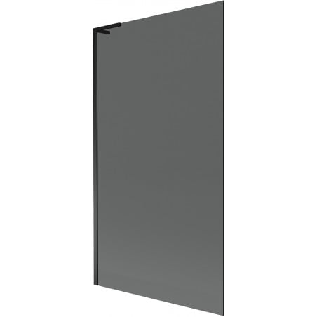 Mexen Next L Bath Screen 1-Wing 100 x 150 cm, Graphite, Black - 895-100-000-03-40-70
