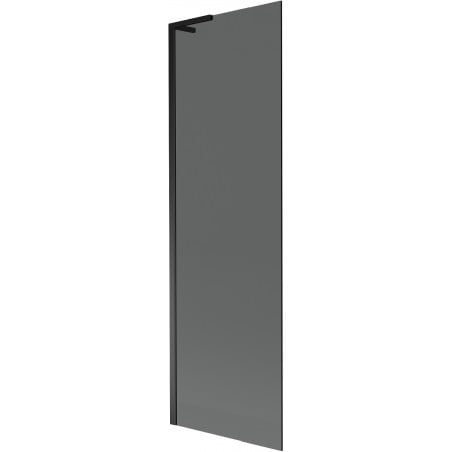 Mexen Next L Bathtub Screen, 1-Panel, 60 x 150 cm, Graphite, Black - 895-060-000-03-40-70