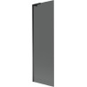 Mexen Next L Bathtub Screen, 1-Panel, 60 x 150 cm, Graphite, Black - 895-060-000-03-40-70
